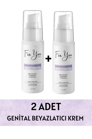 Günlük Yıkama Genital Bölge Temizleyici Köpük & Genital Beyazlatıcı Krem 50 Ml