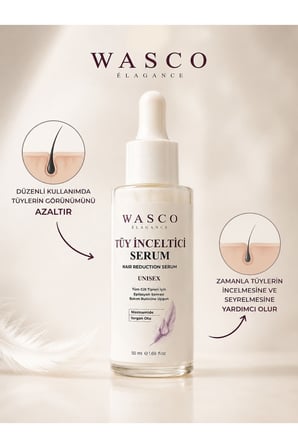 Tüy Serum 50 ml | Epilasyon Sonrası Tüy Azaltıcı Serumu | Unisex | Niacinamide & Isırgan Otu İçeren Cilt Serumu