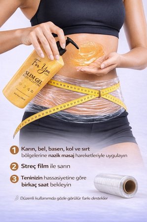 Selülit, Çatlak Gidermeye Yardımcı Ve Sıkılaştırıcı Slim Jel, Selülit Kremi (2X250 ML)