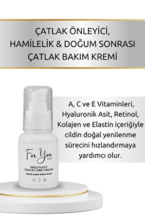 Çatlak Önleyici Bakım Krem- Hamilelik & Doğum Sonrası Çatlak Bakım Kremi