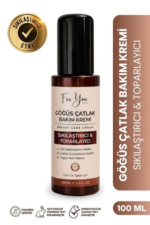 Göğüs Çatlak & Sıkılaştırıcı Bakım Kremi, Toparlayıcı Etkili Çatlak Kremi 100 ml