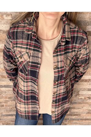 Slim Fit Flanel Oduncu Gömlek