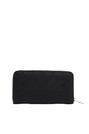 Pierre Cardin Print Siyah Kadın Portföy & Clutch Çanta 06PC23Y701-P