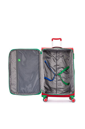 Benetton TROLLEY 50 CM KIRMIZI Unisex Valiz