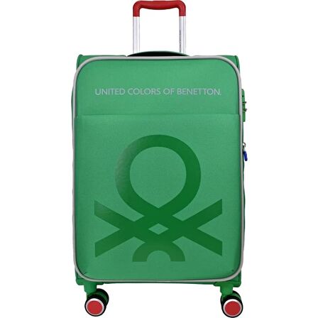 Benetton TROLLEY 70 CM Yeşil Unisex Valiz