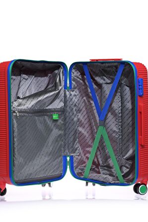United Colors Of Benetton 14BNT500-02-KR Kırmızı Unisex Orta Boy