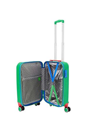 Benetton TROLLEY 60 CM Yeşil Unisex Valiz