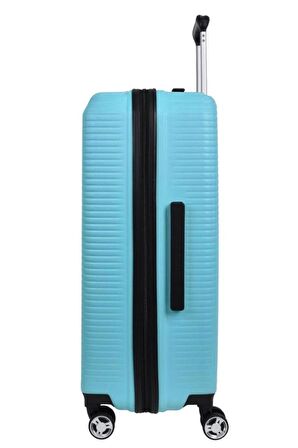 Lüx Unisex Büyük Boy Valiz Aqua 04PC6500-01