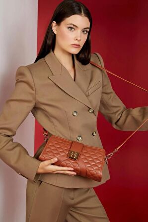 Pierre Cardin by Can Oker Taba Kadın Çapraz Askılı Çanta 05PCC23K2052-LSA