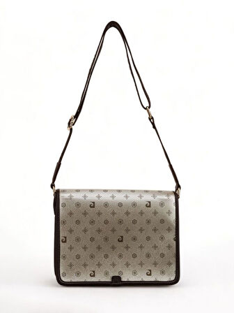 Pierre Cardin Monogram Altın Kadın Çapraz Askılı Çanta 05PC24Y534-MN