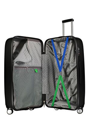 Benetton 14Bnt1000-1 Trolley 70 Cm Unisex Büyük Boy Valiz