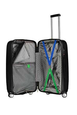 Benetton 14Bnt1000-2 Trolley 60 Cm Unisex Orta Boy Valiz