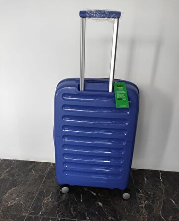 Benetton Trolley 70 Cm Mavi Valiz