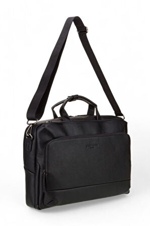 Pierre Cardin  Siyah Unisex Laptop & Evrak Çantası 01PC00109