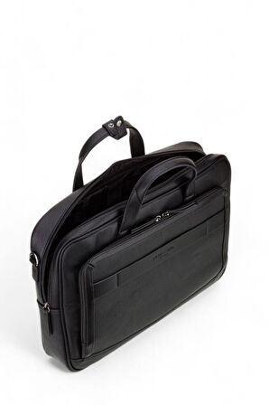 Pierre Cardin  Siyah Unisex Laptop & Evrak Çantası 01PC00111