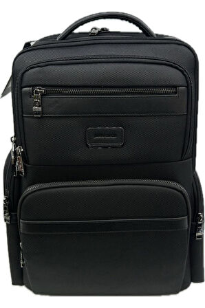 Pierre Cardin 16 İnç Siyah Unisex Sırt Çantası 01PC00302