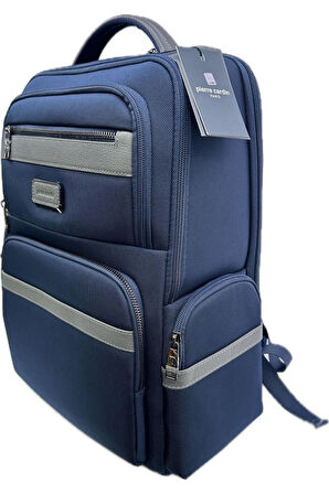 Pierre Cardin 16 İnç Lacivert Unisex Sırt Çantası 01PC00302