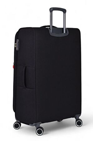 Pierre Cardin 70 Cm Siyah Unisex Büyük Boy Valiz 04PC6050-01