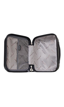 Pierre Cardin Seyahat Kozmetik Çantası Valiz Uyumlu Siyah 04PCMKY7070-S