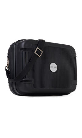 Pierre Cardin Seyahat Kozmetik Çantası Valiz Uyumlu Siyah 04PCMKY7070-S