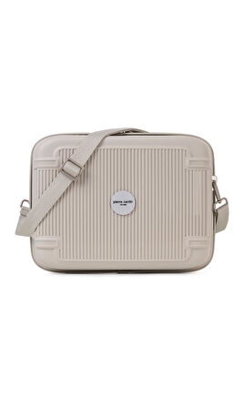 Pierre Cardin Seyahat Kozmetik Çantası Valiz Uyumlu Gri 04PCMKY7070-GR