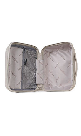 Pierre Cardin Seyahat Kozmetik Çantası Valiz Uyumlu Gri 04PCMKY7070-GR
