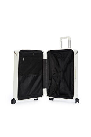 Pierre Cardin Trolley Valiz Beyaz Büyük Boy 04PC7090-01-BY
