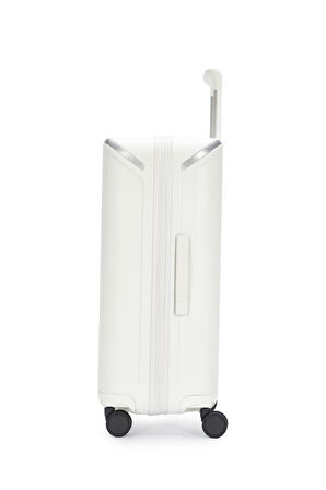 Pierre Cardin Trolley Valiz Beyaz Orta Boy 04PC7090-02-BY