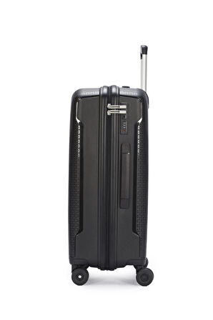 Pierre Cardin Trolley Valiz Siyah Orta Boy 04PC8009-02-SY