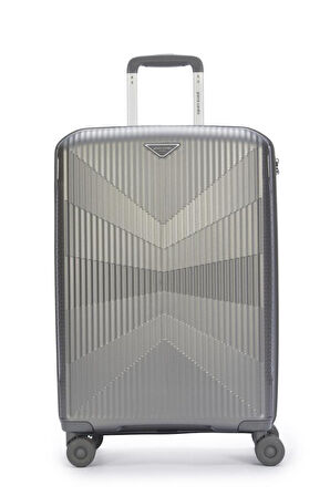 Pierre Cardin Trolley Valiz Gri Büyük Boy 04PC8009-01-GR