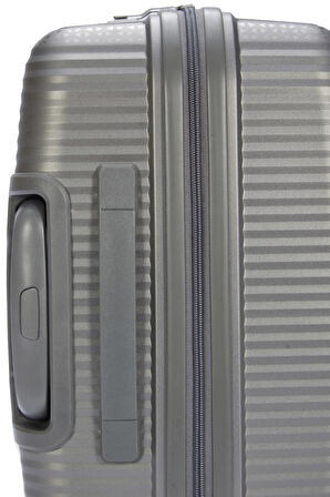 Pierre Cardin Trolley Valiz Gri Kabin Boy 04PC8009-03-GR