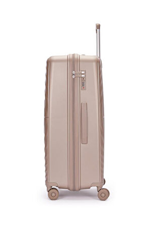 Benetton Trolley Valiz Şampanya Büyük Boy 14BNT8002-01-SMP