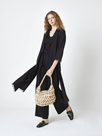 PİERRE CARDİN KADIN HASIR EL ÇANTASI 05PC25Y20291