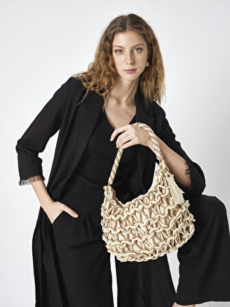 PİERRE CARDİN KADIN HASIR EL ÇANTASI 05PC25Y20291