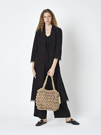 PİERRE CARDİN KADIN HASIR EL ÇANTASI 05PC25Y20288