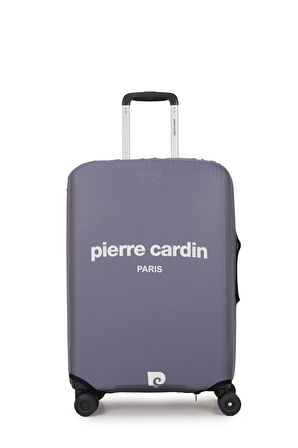 Pierre Cardin Orta Boy Valiz Kılıfı Gri 04PC100-KLF-02