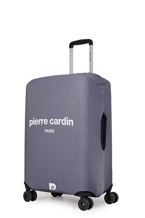 Pierre Cardin Orta Boy Valiz Kılıfı Gri 04PC100-KLF-02