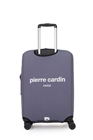 Pierre Cardin Orta Boy Valiz Kılıfı Gri 04PC100-KLF-02