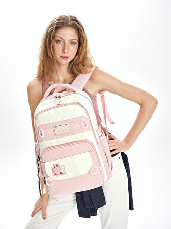 Pierre Cardin Okul Sırt Çantası Pembe PC.07PC18829.PM