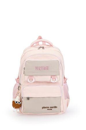 Pierre Cardin Okul Sırt Çantası Pembe PC.07PC1701.PM