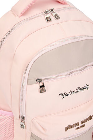 Pierre Cardin Okul Sırt Çantası Pembe PC.07PC1591.PM