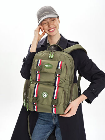 Pierre Cardin Okul Sırt Çantası Yeşil 07PC1004.YSL