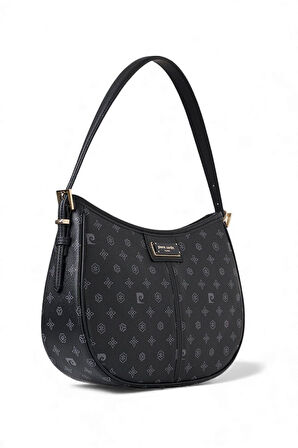 Pierre Cardin Monogram Siyah Kadın El Çantası 05PC25K10343-MN