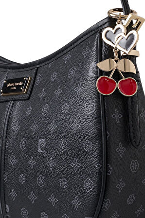 Pierre Cardin Monogram Siyah Kadın El Çantası 05PC25K10343-MN