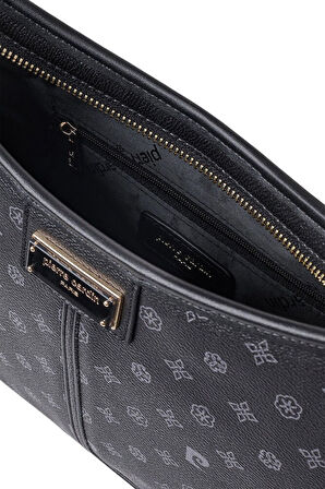 Pierre Cardin Monogram Siyah Kadın El Çantası 05PC25K10343-MN