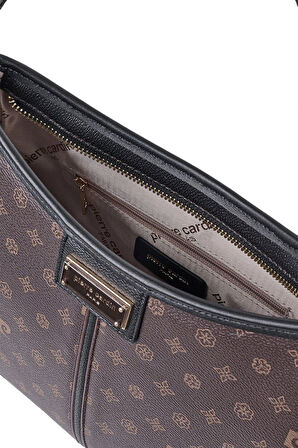 Pierre Cardin Monogram Kahve Kadın El Çantası 05PC25K10343-MN