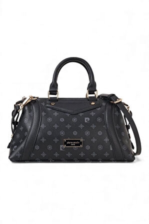 Pierre Cardin Monogram Siyah Kadın El Çantası 05PC25K10367-MN