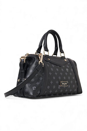 Pierre Cardin Monogram Siyah Kadın El Çantası 05PC25K10367-MN
