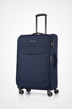 Pierre Cardin Ultra Light Hafif Lüx Kumaş Orta Boy Valiz Lacivert 04PC6005