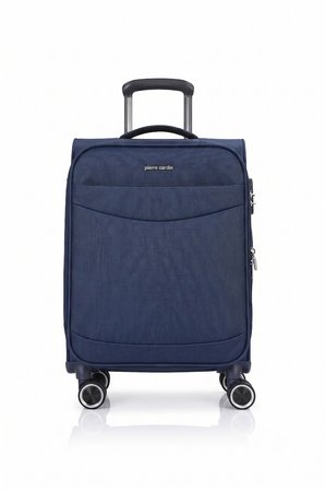 Pierre Cardin Ultra Light Hafif Lüx Kumaş Kabin Boy Valiz Lacivert 04PC6005